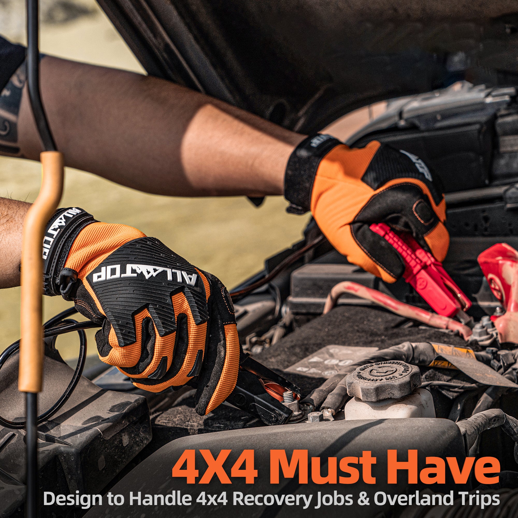 ALL-TOP 4x4 Work Gloves Orange