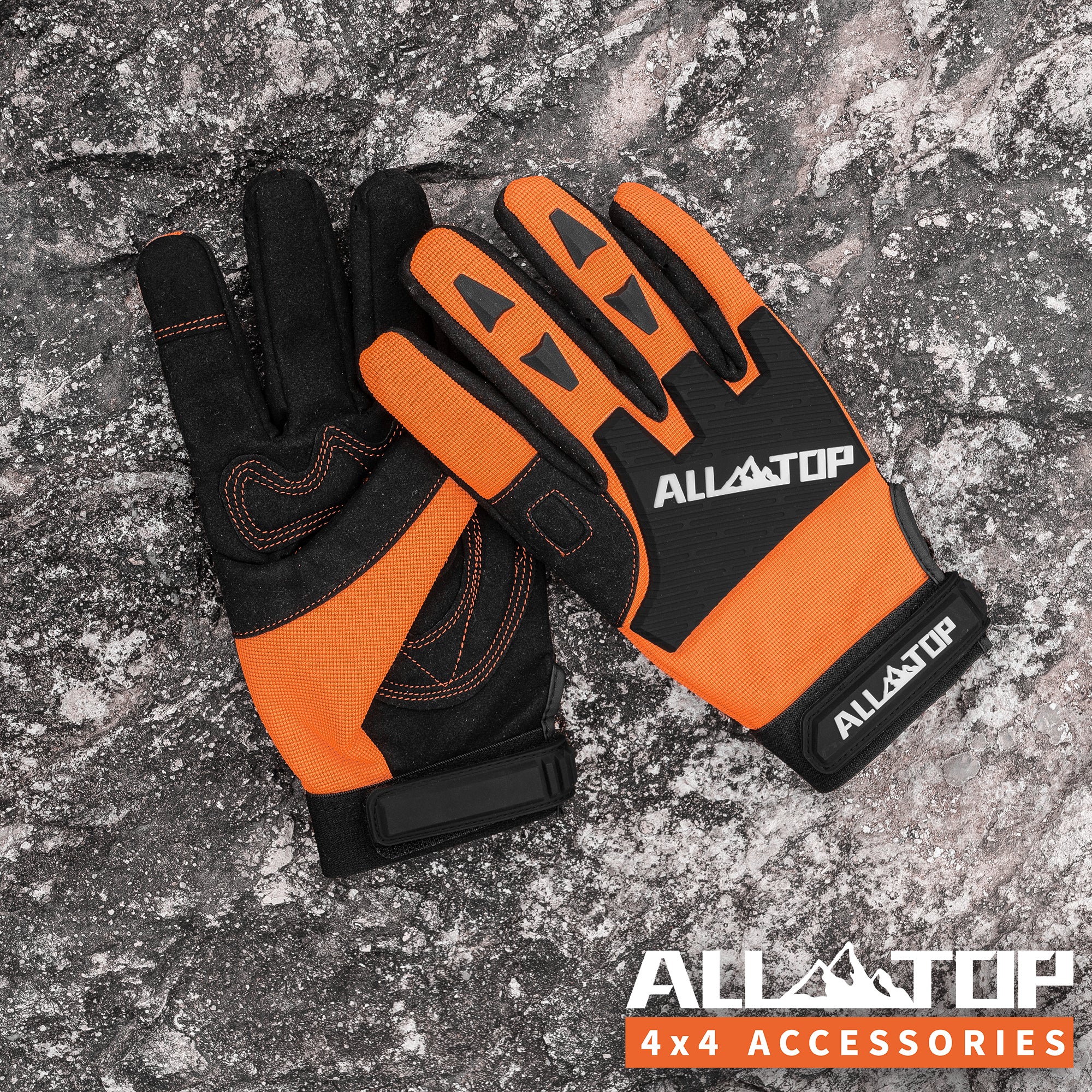 ALL-TOP 4x4 Work Gloves Orange