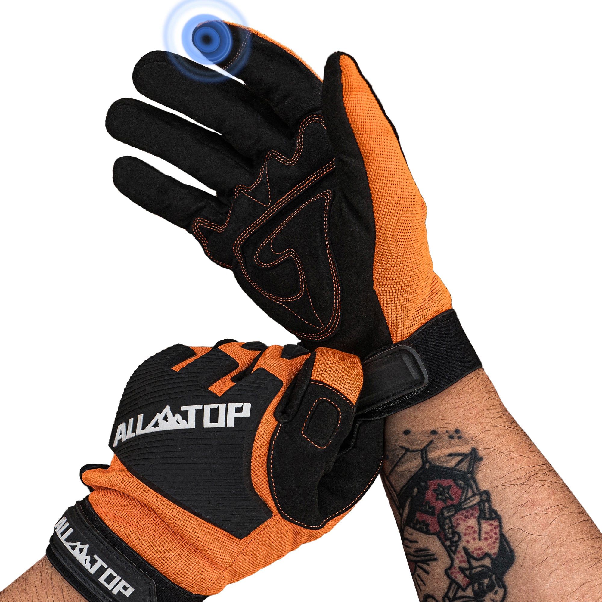 ALL-TOP 4x4 Work Gloves Orange